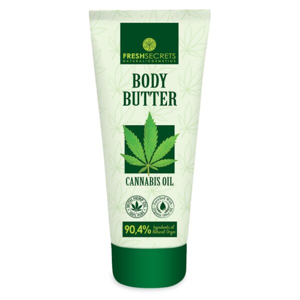 Fresh Secrets Body Butter Met Cannabis Olie.