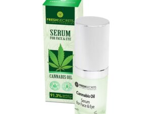 Fresh Secrets Gezicht & Oogserum met Cannabis Olie